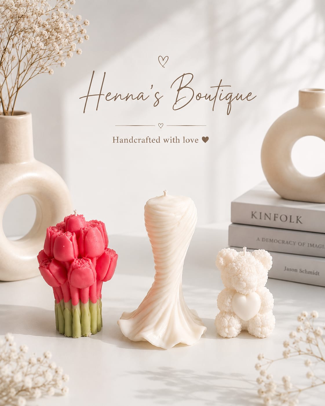 Adorly set | 3 x candles