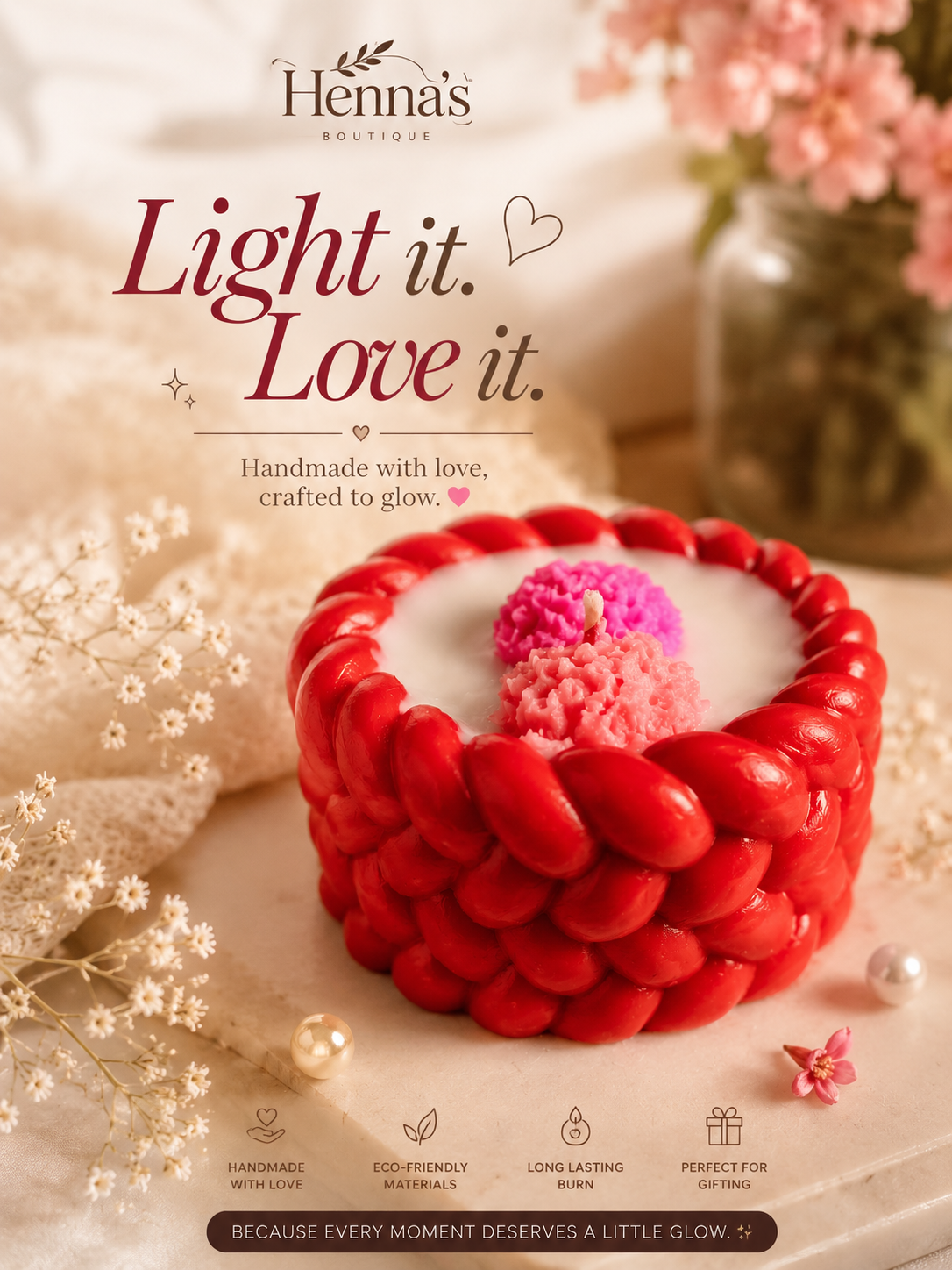 Love candle